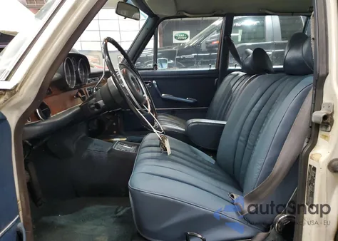 1970 Mercedes Benz 280Se z USA, uszkodzony, nr VIN 10801812048562